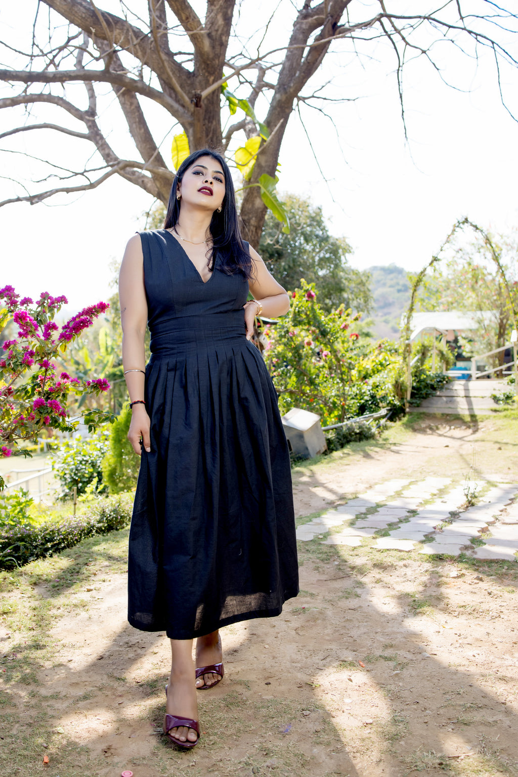 The Noir Grace DRESS