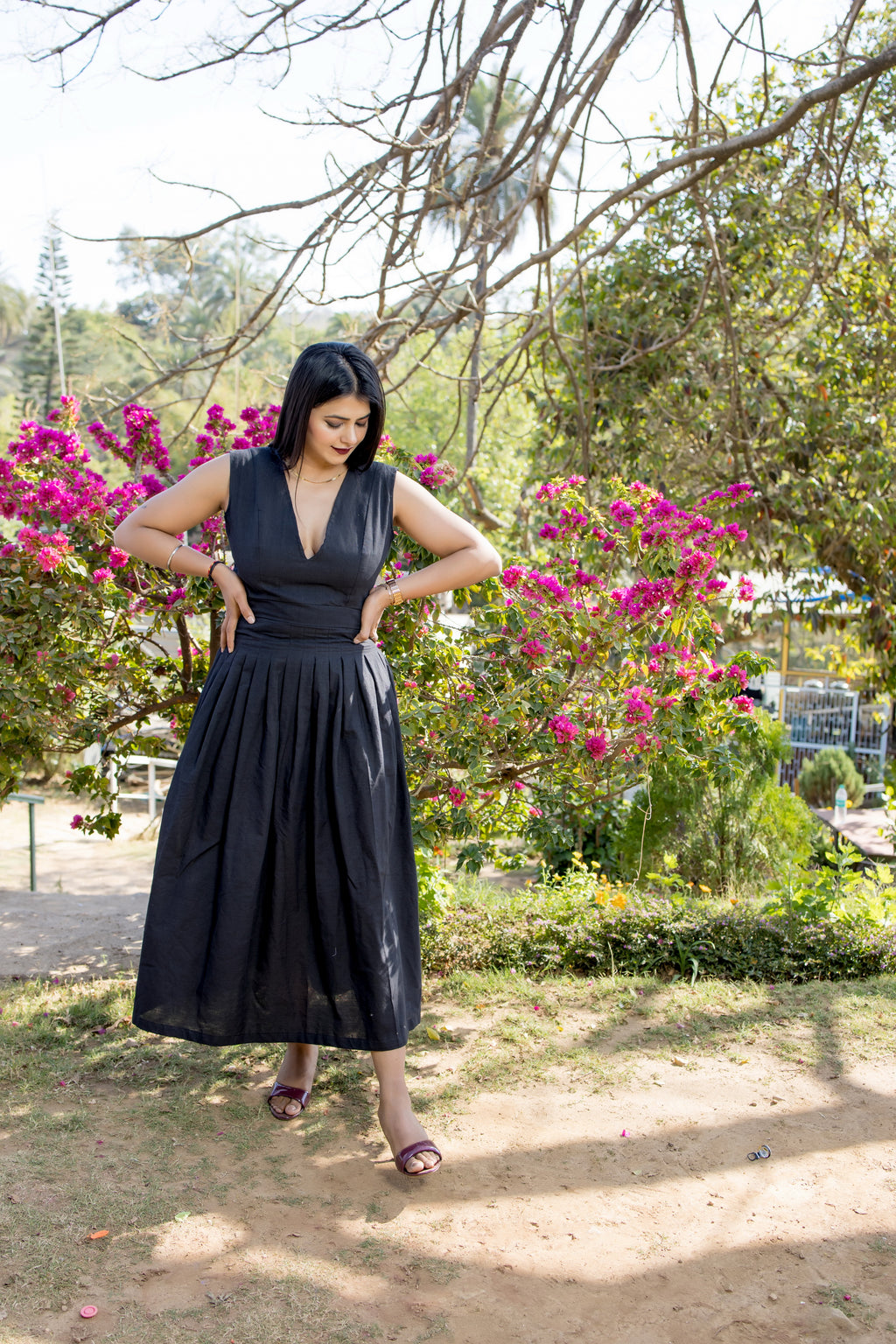 The Noir Grace DRESS