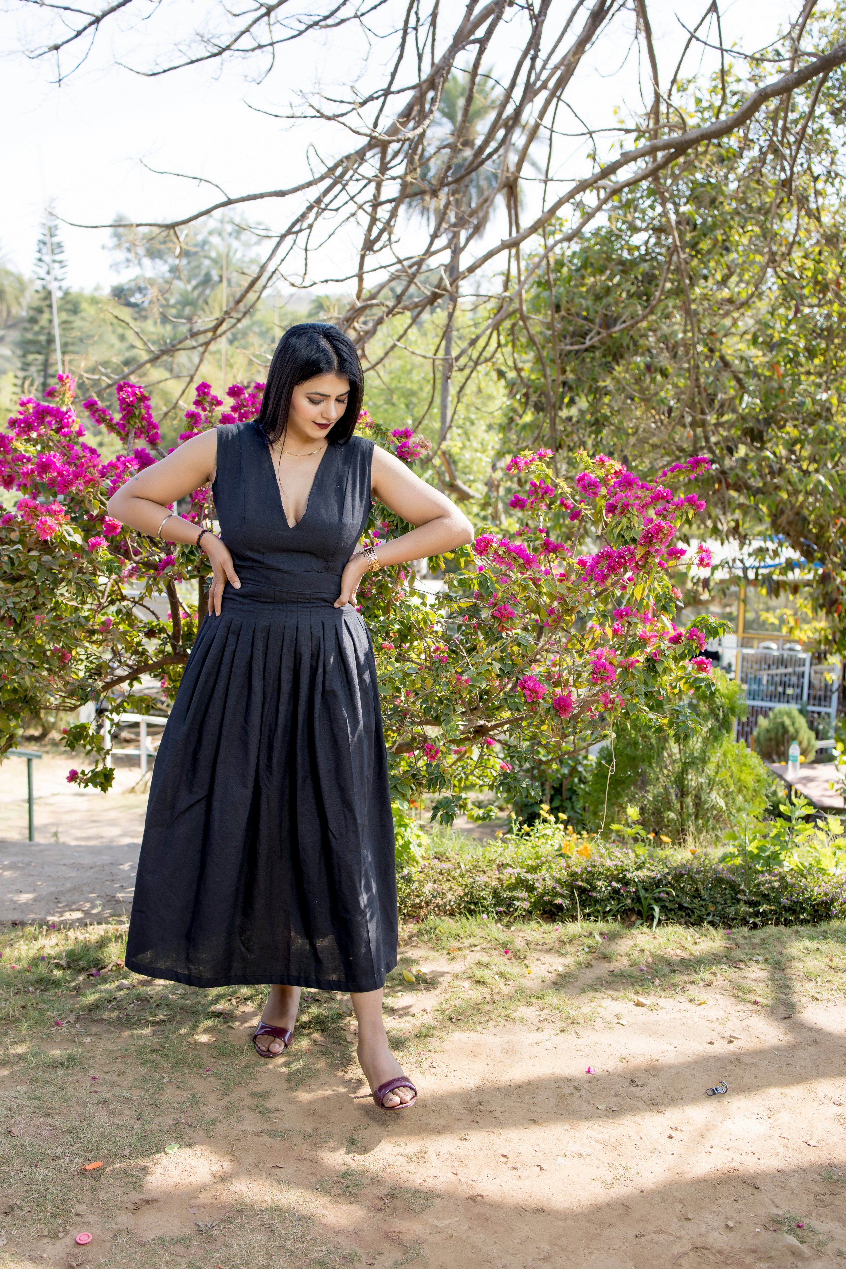 The Noir Grace DRESS