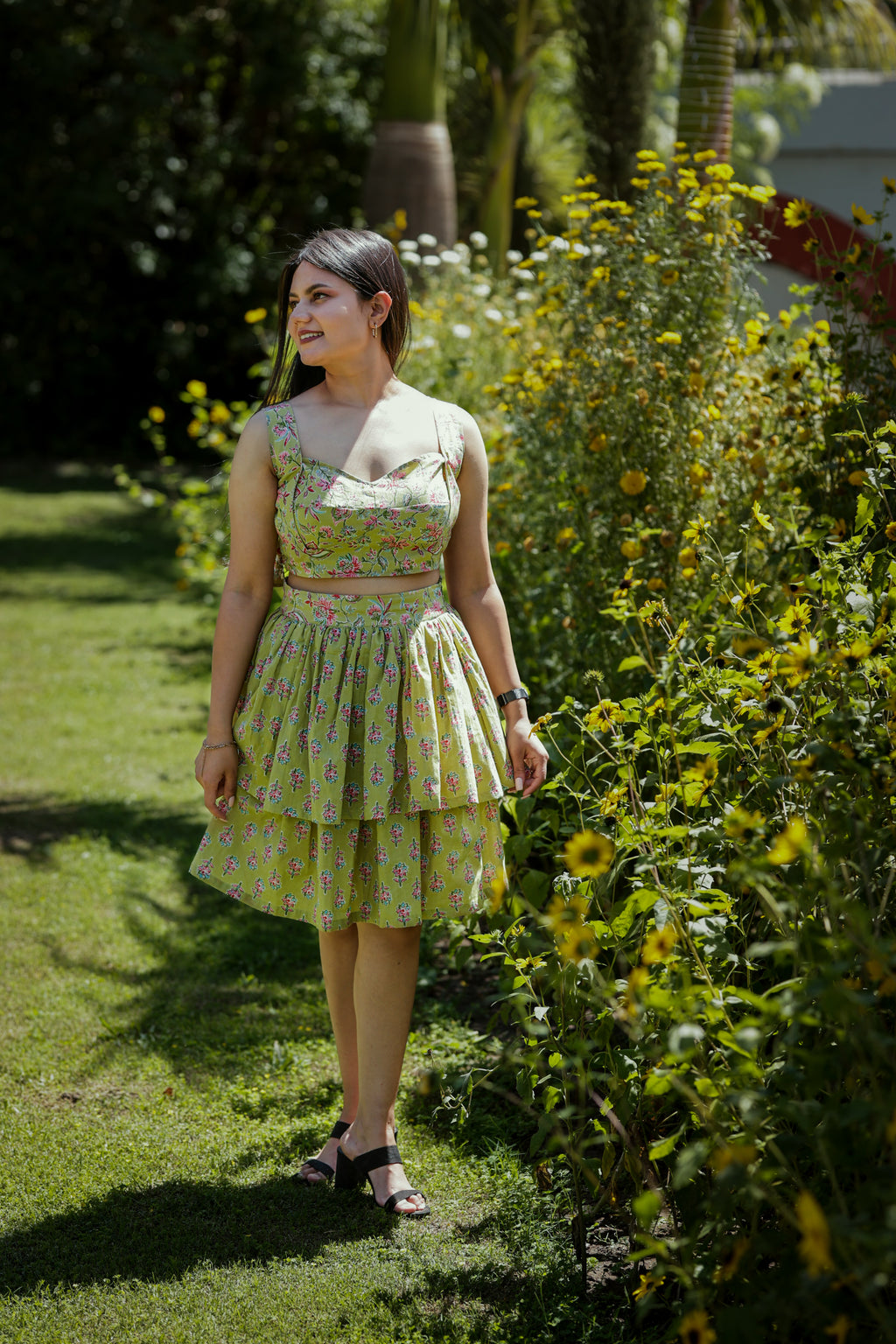The pistachio frill SET