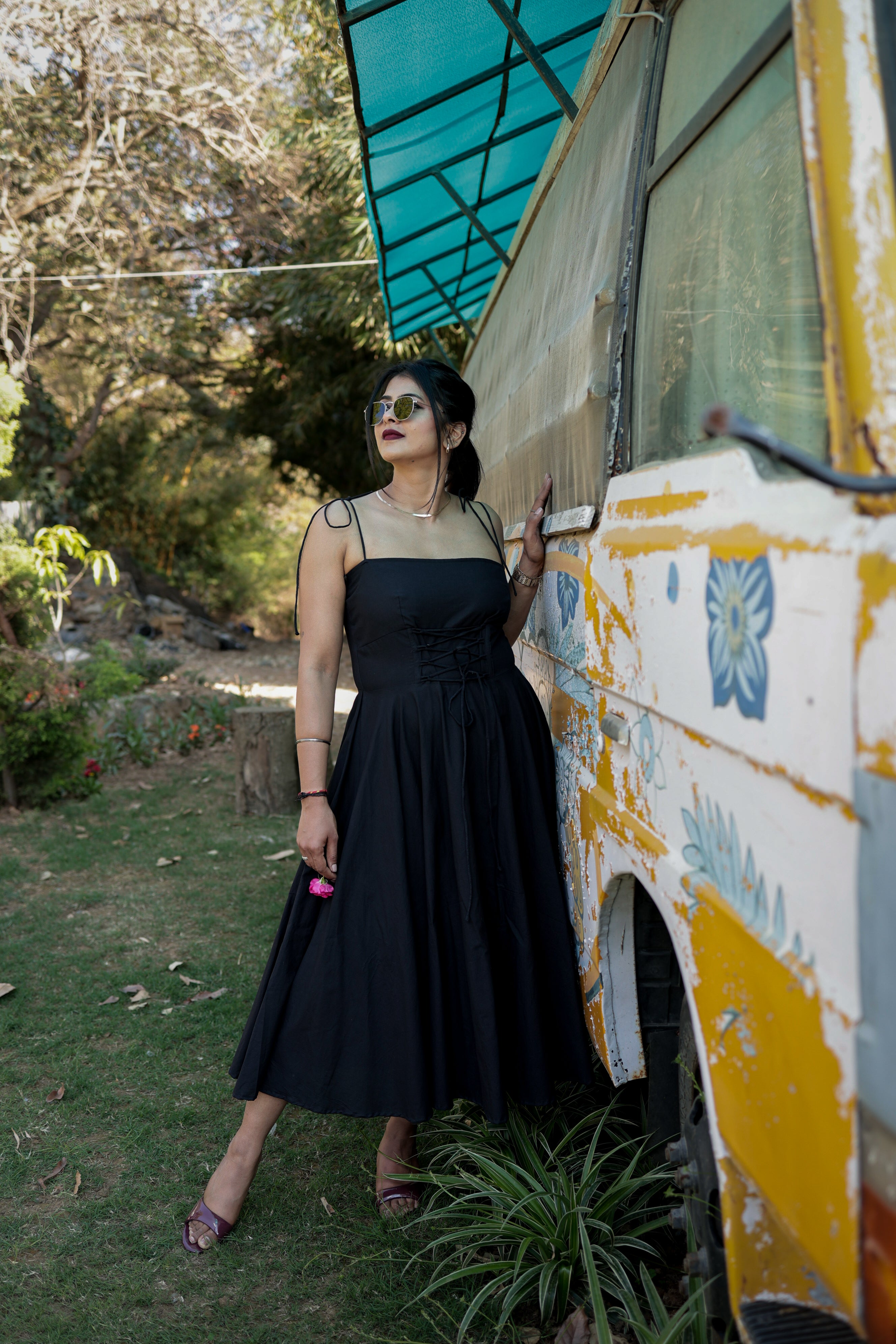 The Black Dahlia DRESS – Isha Saini Design
