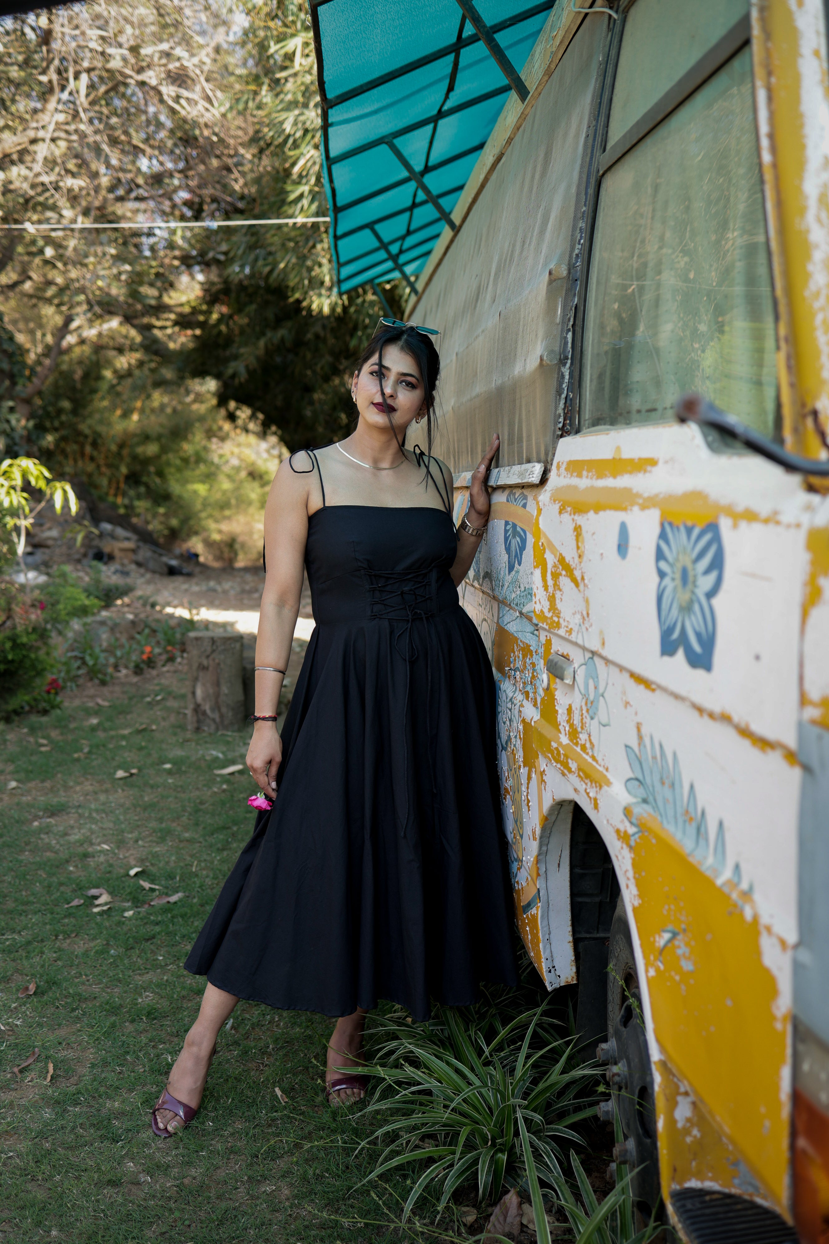 The Black Dahlia DRESS – Isha Saini Design