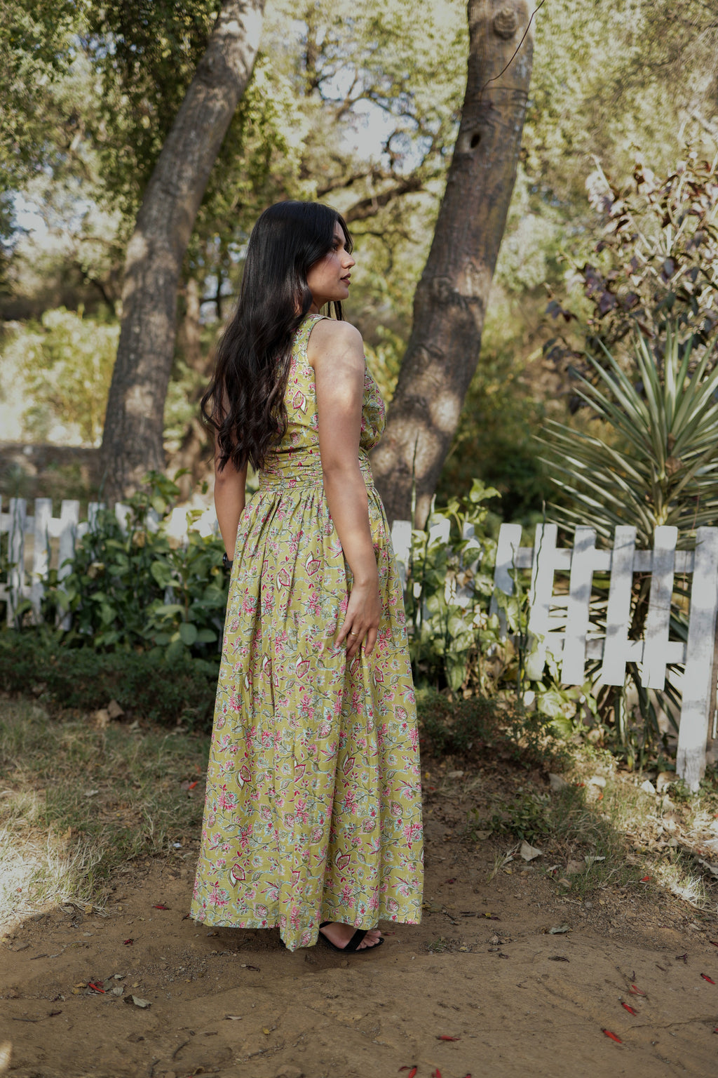 The Pista Bloom DRESS