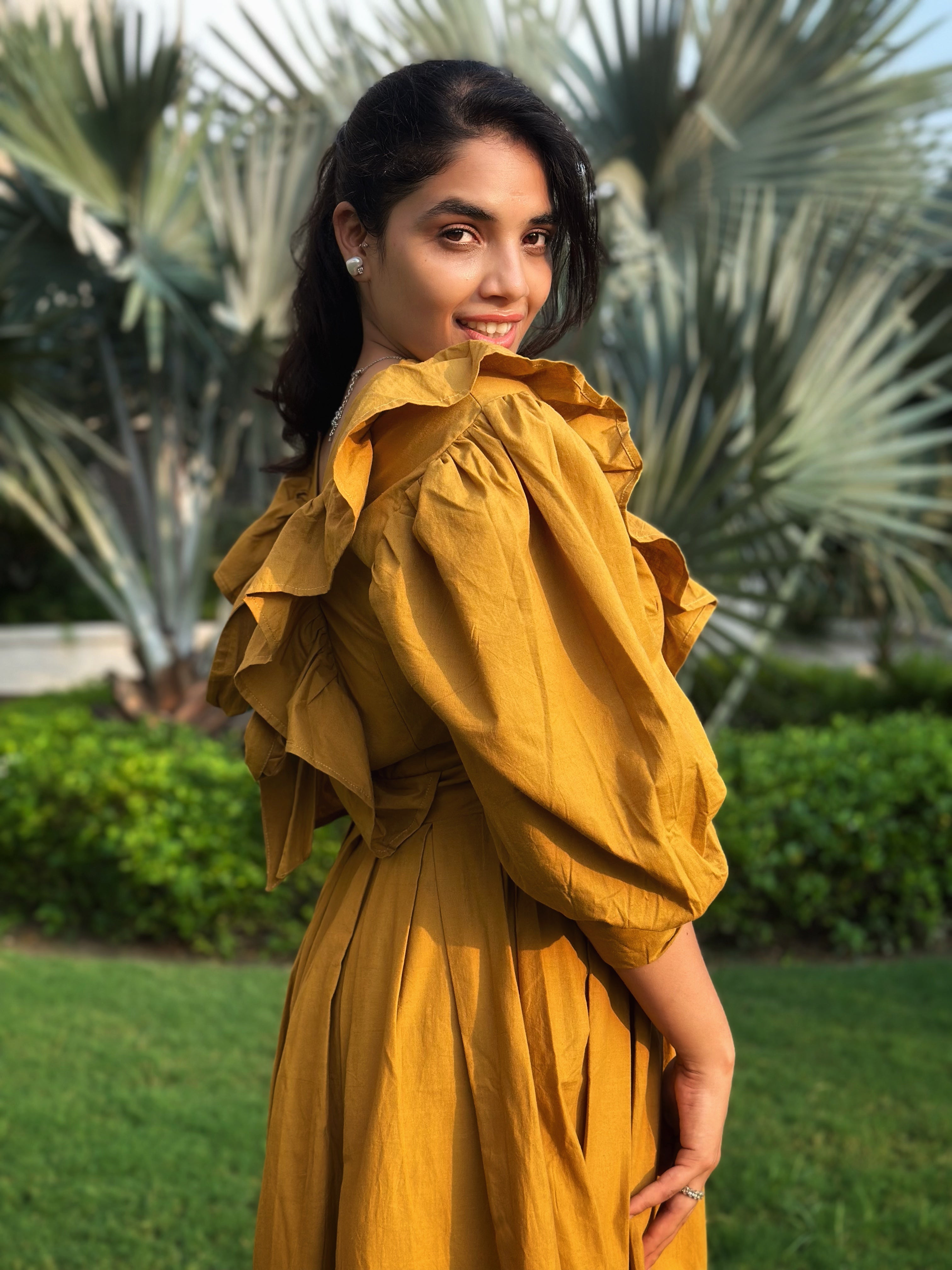 The Marigold Midi DRESS