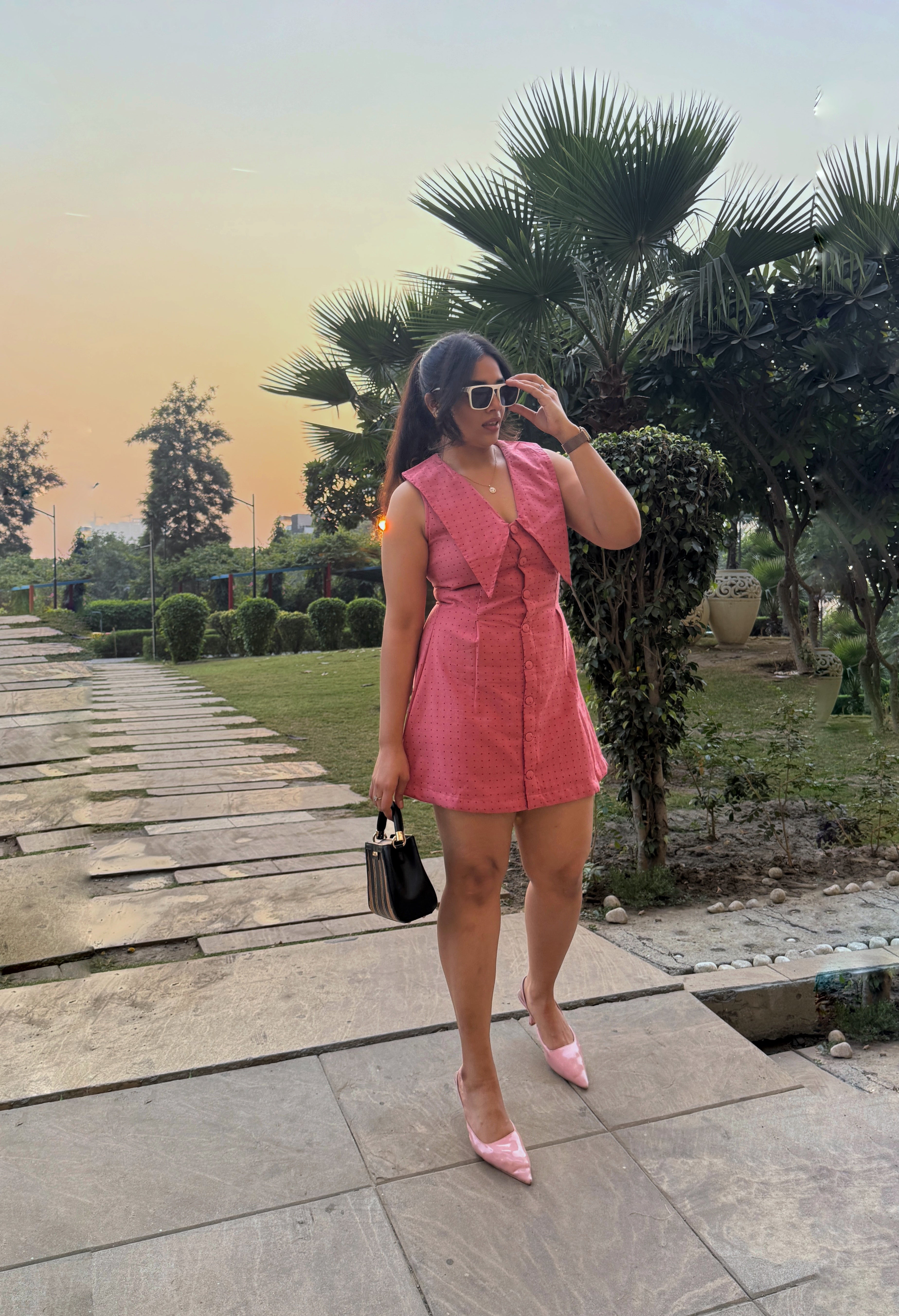 BLUSH BELLE MINI DRESS