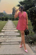 BLUSH BELLE MINI DRESS