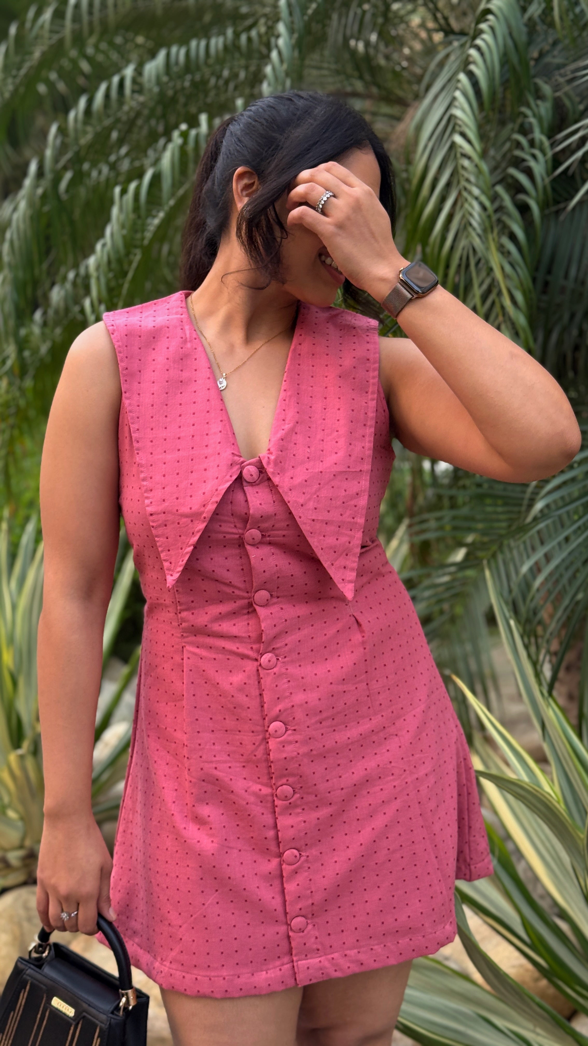 BLUSH BELLE MINI DRESS